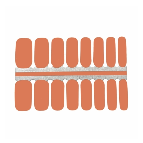 5 for $15 Nail Wraps- Oranges Orange - Picture 1 of 4